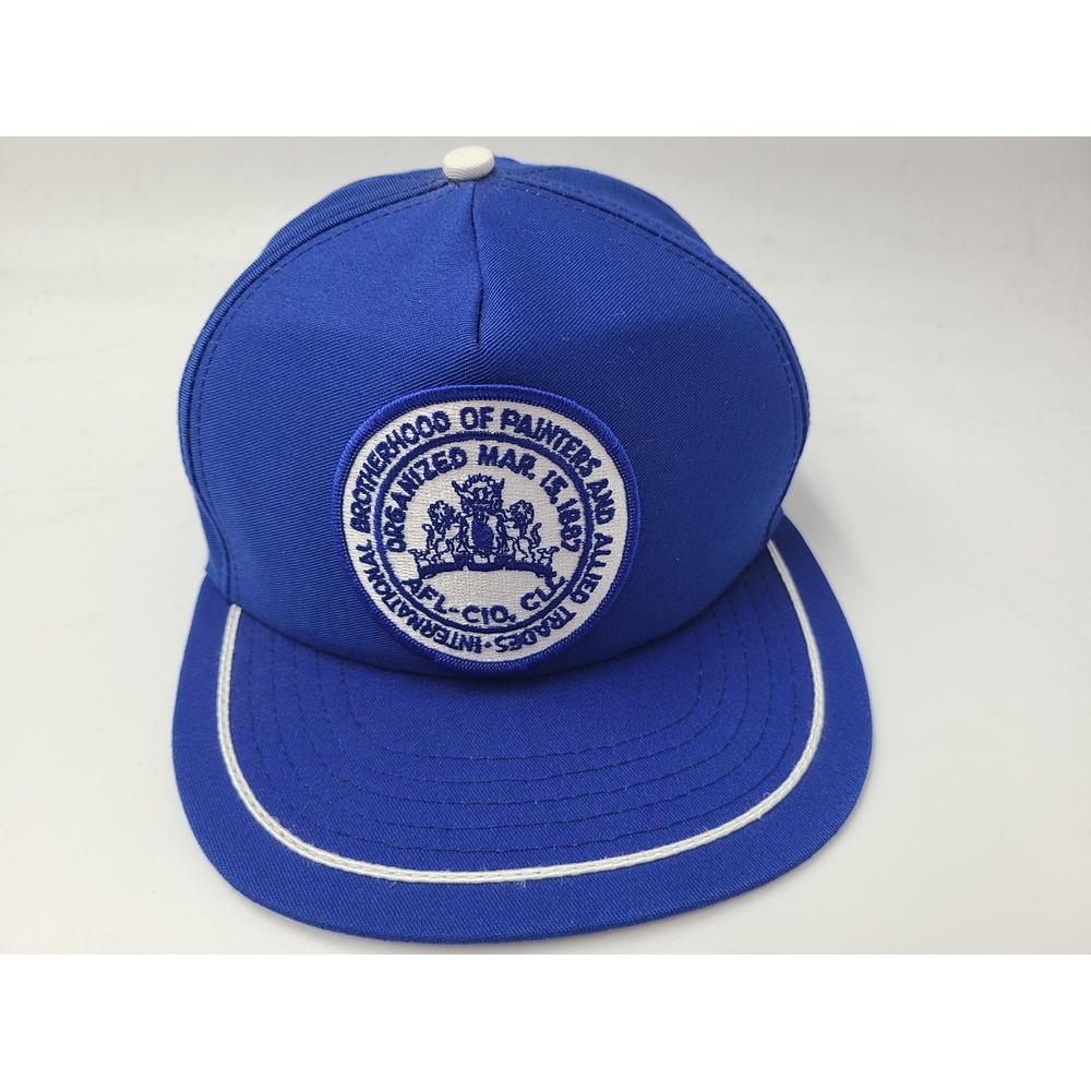 Vintage IUPAT Brotherhood Painters & Allied Trades Snapback (Fits Small) Hat Cap